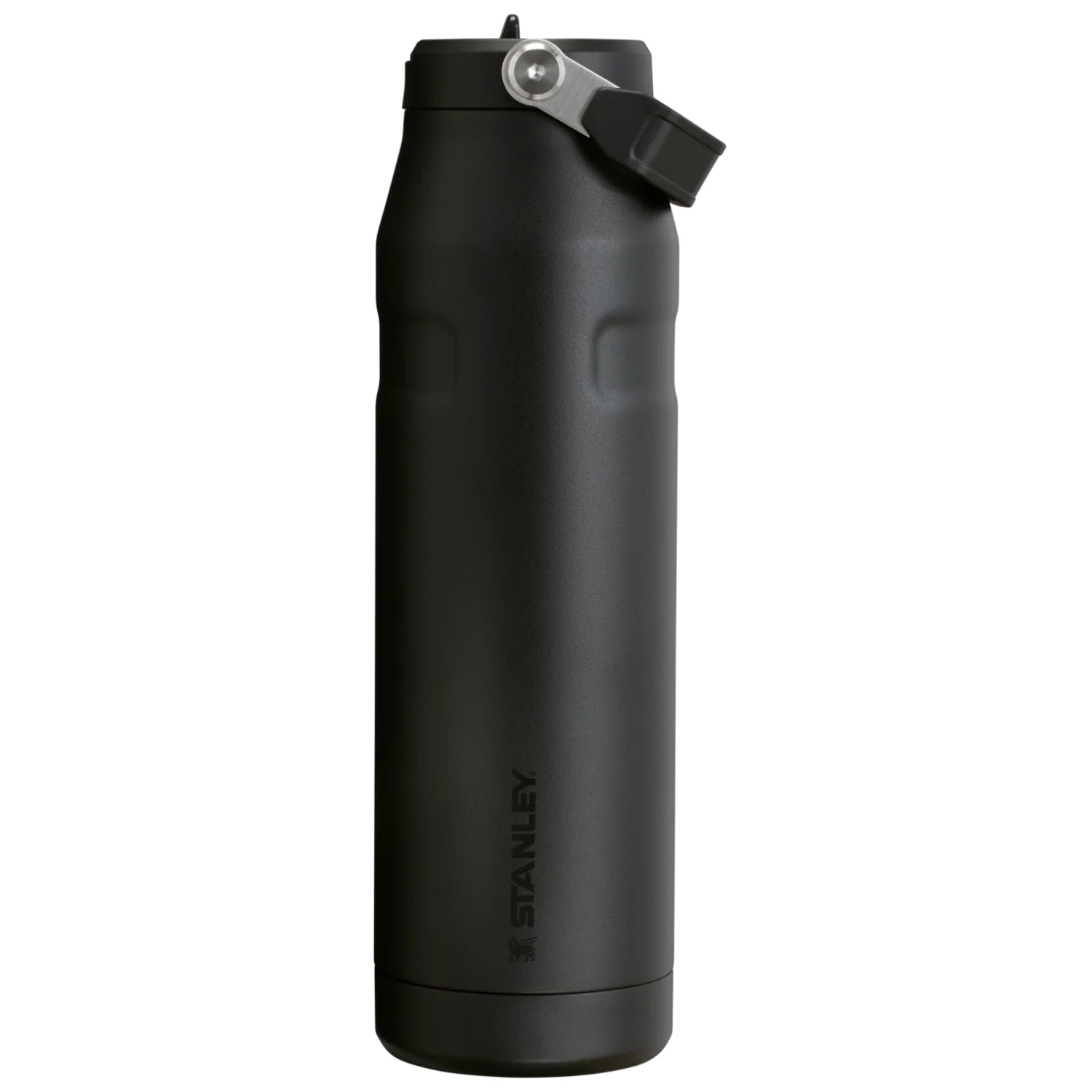 Termo Stanley IceFlow Negro 36oz con tapa a prueba de derrames y diseño elegante